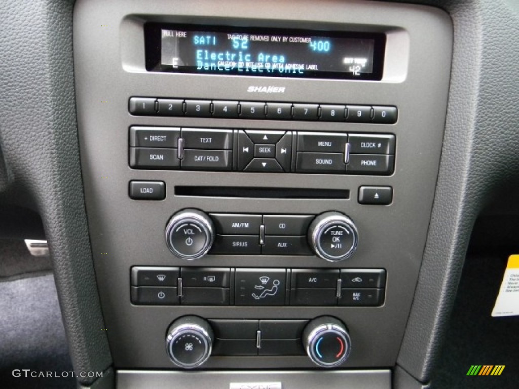 2012 Ford Mustang GT Premium Coupe Controls Photo #58903890