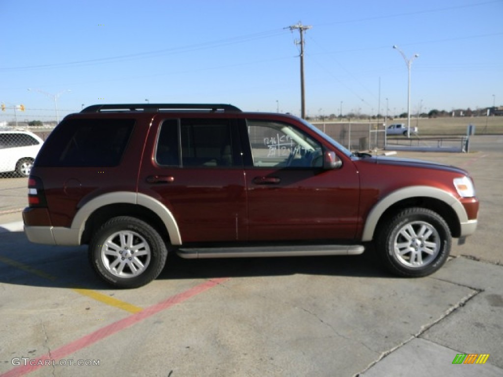 Dark Copper Metallic 2010 Ford Explorer Eddie Bauer Exterior Photo #58903989