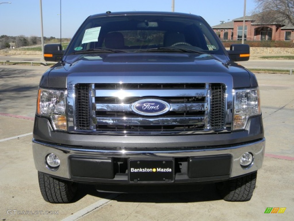 2010 F150 XLT SuperCrew - Sterling Grey Metallic / Medium Stone photo #2