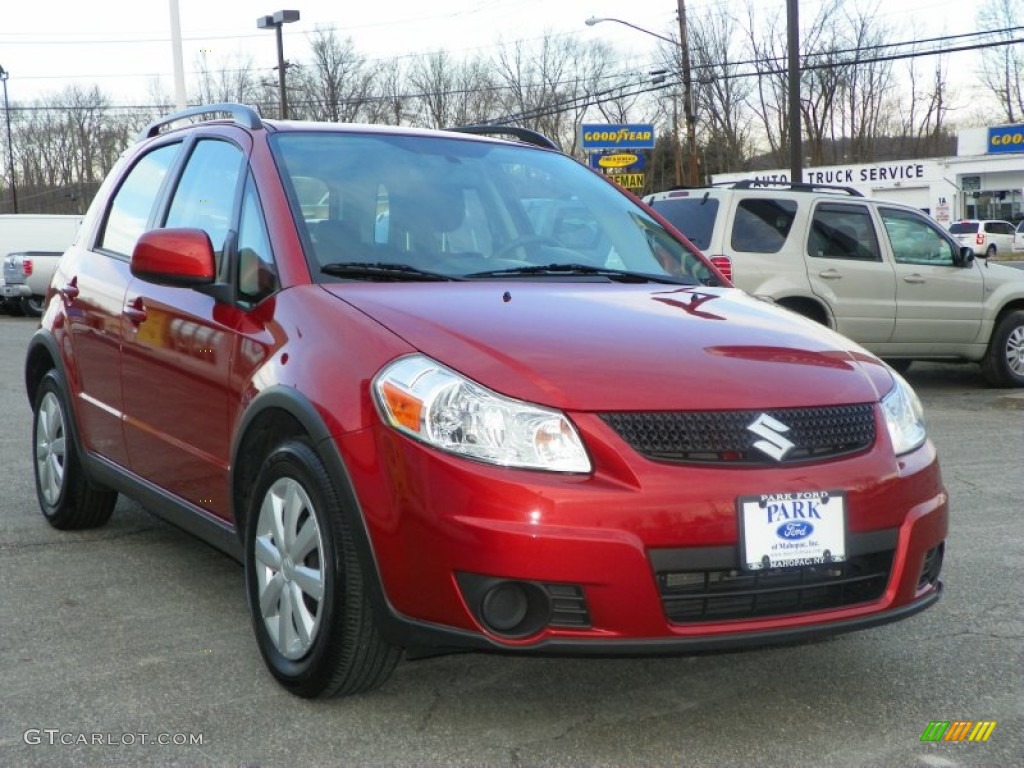 2010 SX4 Crossover AWD - Sunlight Copper Metallic / Black photo #1