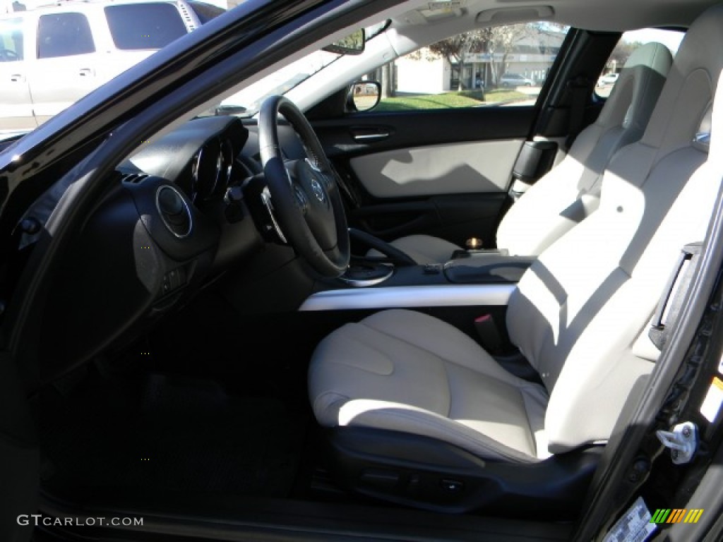 Sand Interior 2008 Mazda RX-8 Grand Touring Photo #58904675