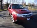 Camelia Red Metallic 2011 Subaru Forester 2.5 XT Premium