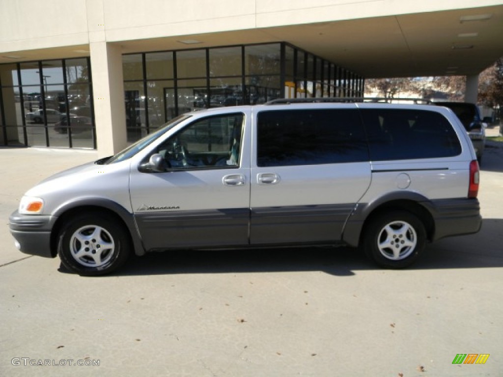 Galaxy Silver Metallic 2002 Pontiac Montana Standard Montana Model Exterior Photo #58905148
