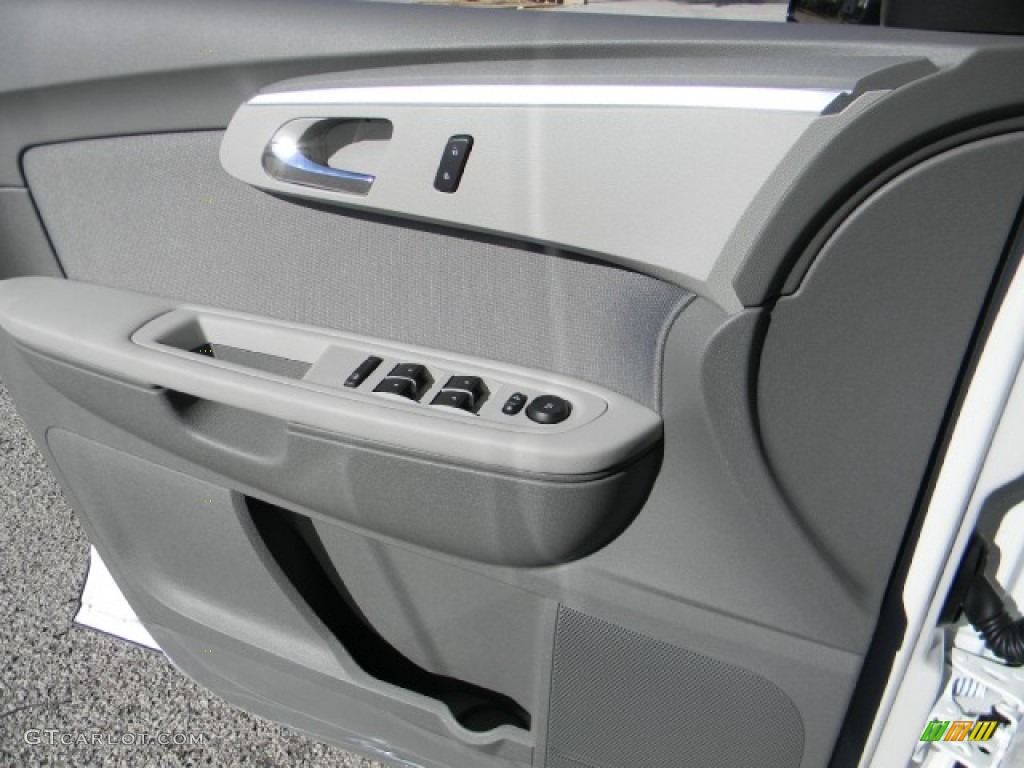 2012 Chevrolet Traverse LS Dark Gray/Light Gray Door Panel Photo #58905457