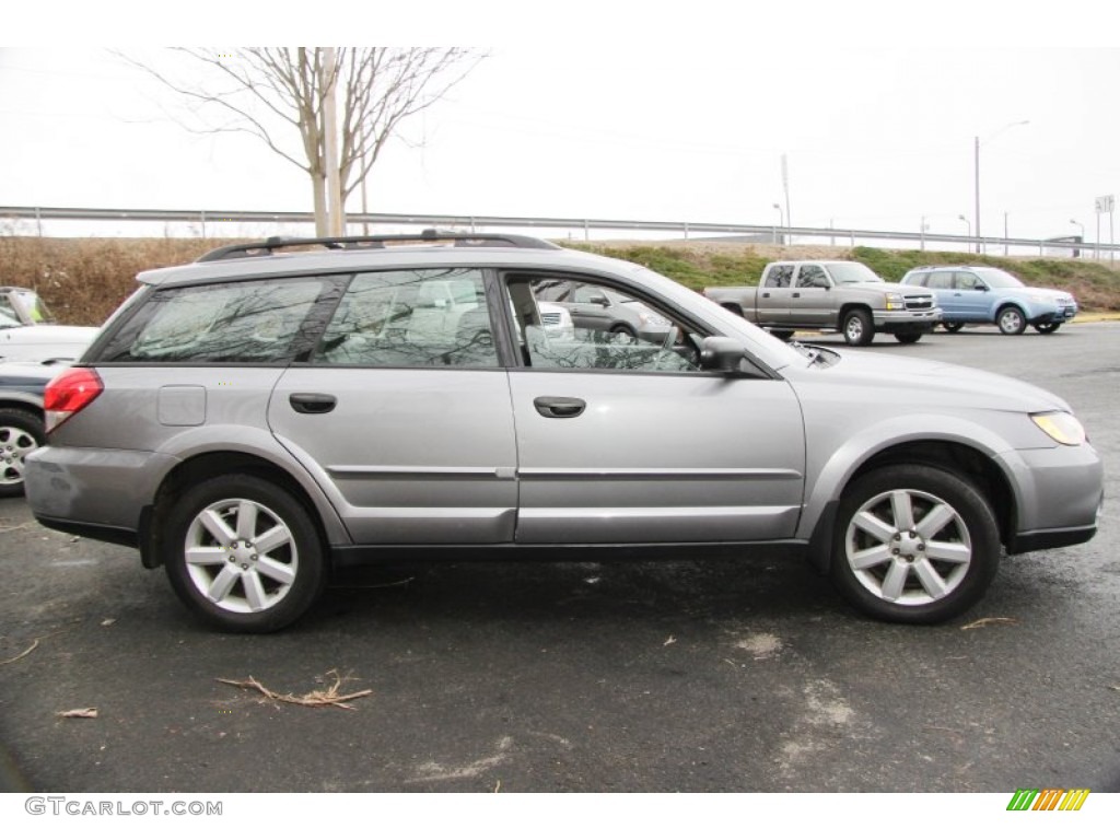 2009 Outback 2.5i Special Edition Wagon - Quartz Silver Metallic / Off Black photo #4