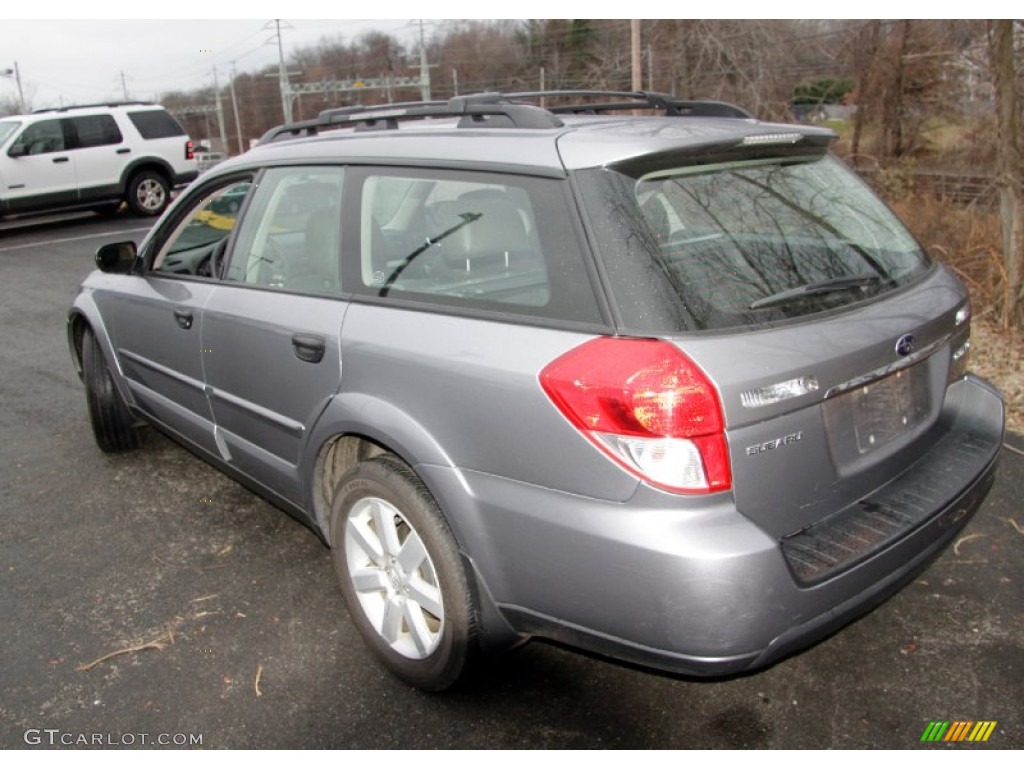 2009 Outback 2.5i Special Edition Wagon - Quartz Silver Metallic / Off Black photo #9