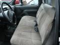 Grey 1992 Ford F150 S Regular Cab 4x4 Interior Color
