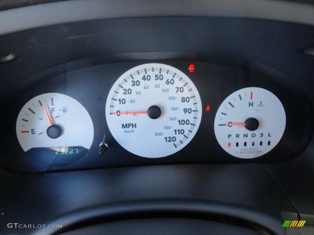 2005 Chrysler Town & Country LX Gauges Photo #58906819