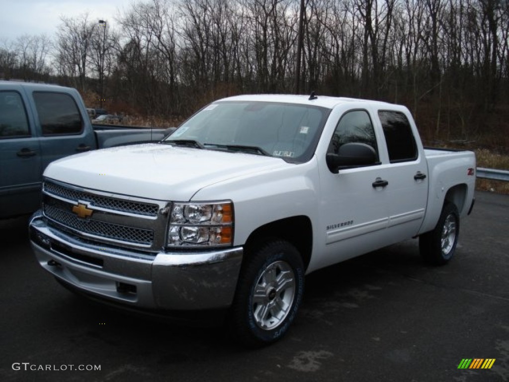 2012 Silverado 1500 LT Crew Cab 4x4 - Summit White / Ebony photo #4