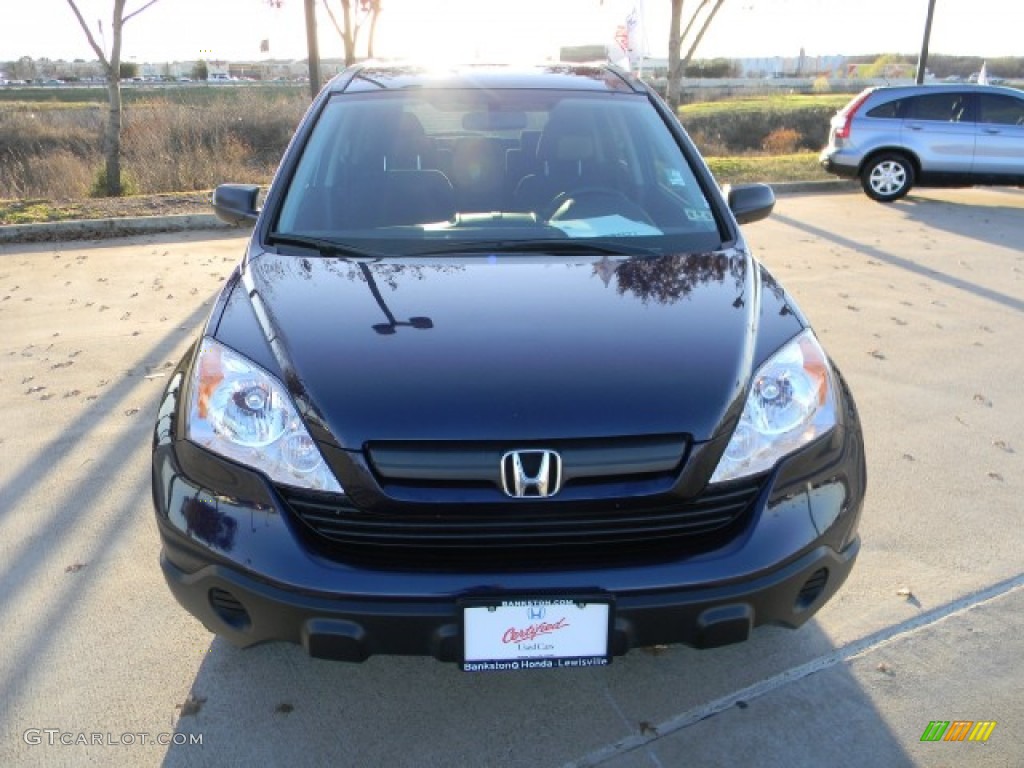 2009 CR-V LX - Royal Blue Pearl / Black photo #2