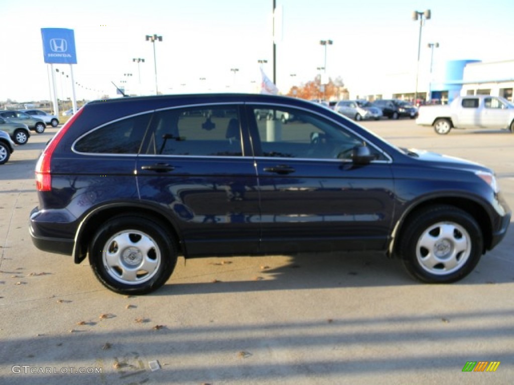 2009 CR-V LX - Royal Blue Pearl / Black photo #3