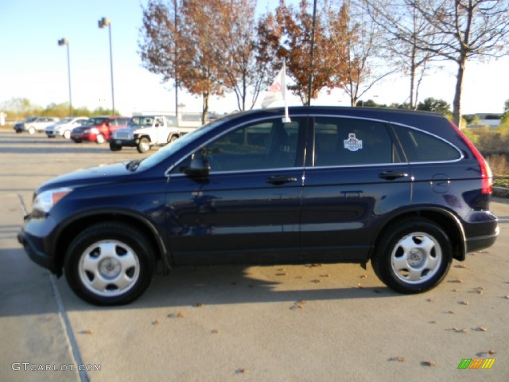 2009 CR-V LX - Royal Blue Pearl / Black photo #5