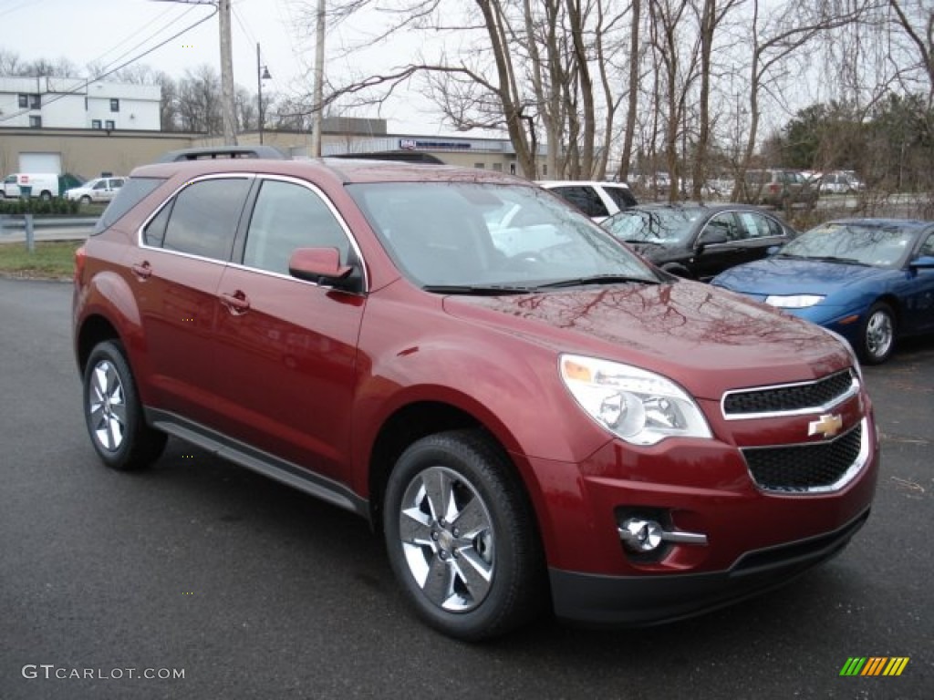 Cardinal Red Metallic 2012 Chevrolet Equinox LT AWD Exterior Photo #58907608