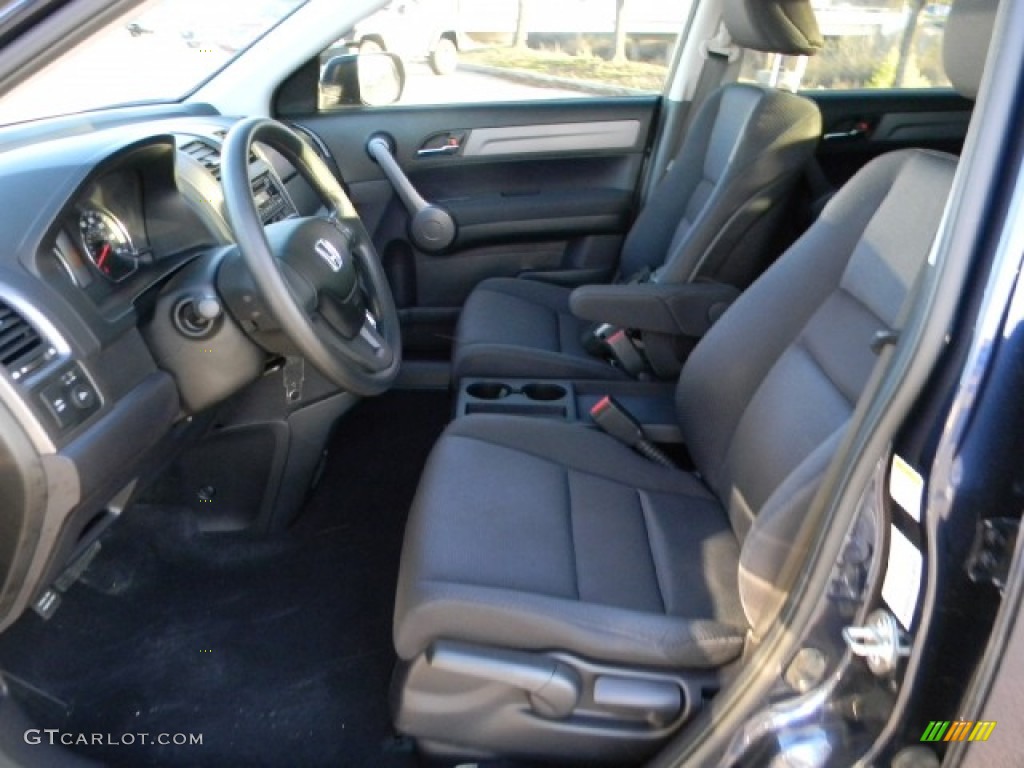 Black Interior 2009 Honda CR-V LX Photo #58907620