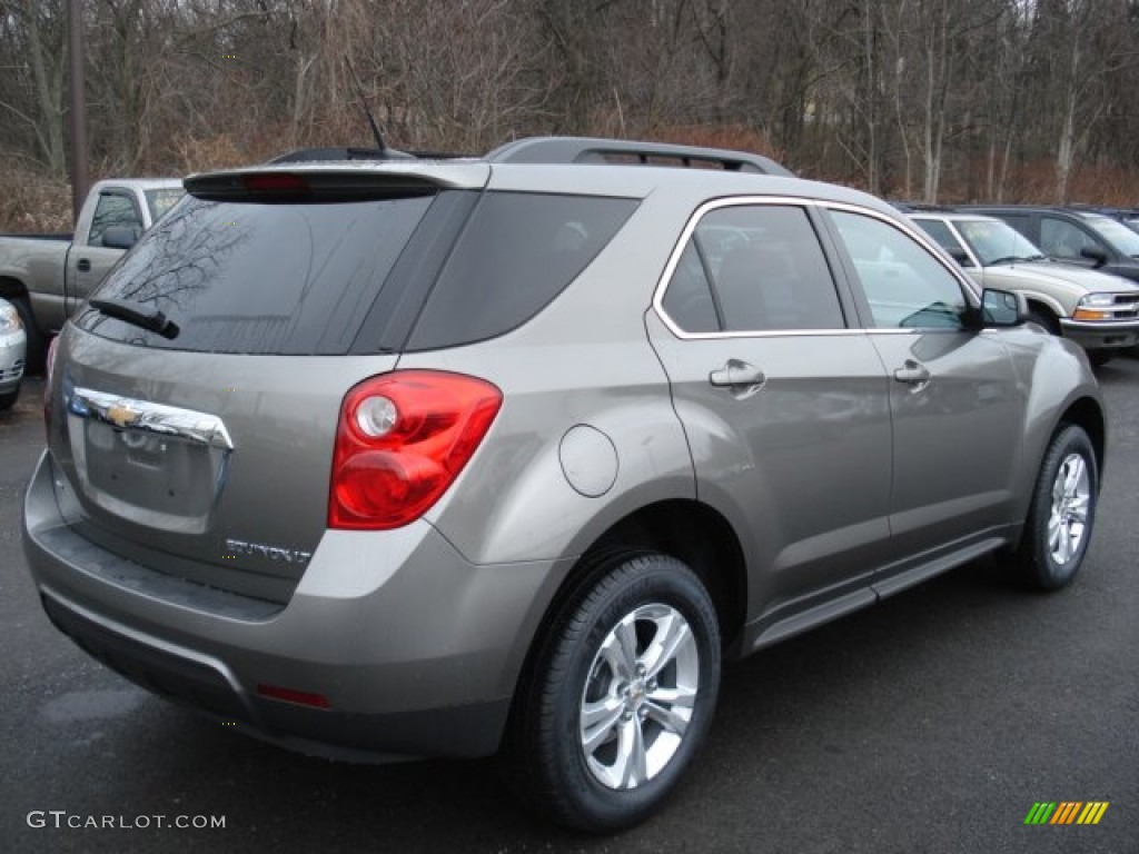 2012 Equinox LT AWD - Graystone Metallic / Jet Black photo #8