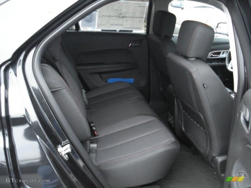 2012 Equinox LT AWD - Black Granite Metallic / Jet Black photo #15