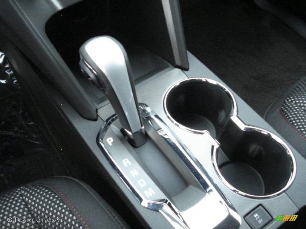 2012 Equinox LT AWD - Black Granite Metallic / Jet Black photo #18