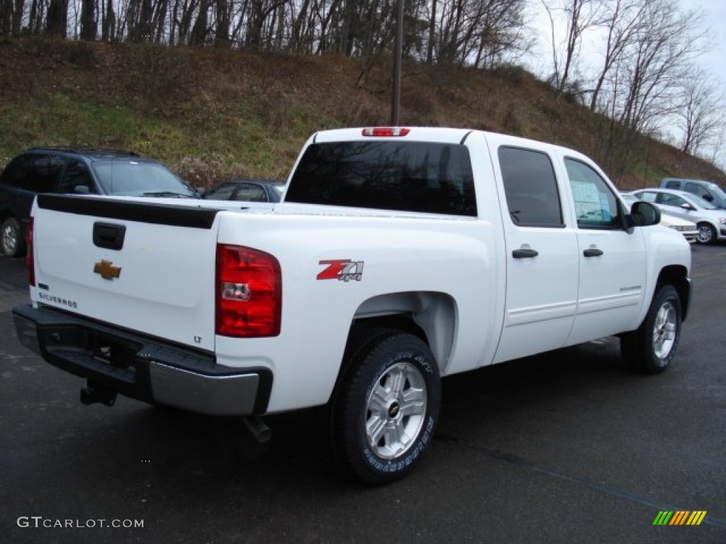 2012 Silverado 1500 LT Crew Cab 4x4 - Summit White / Ebony photo #8