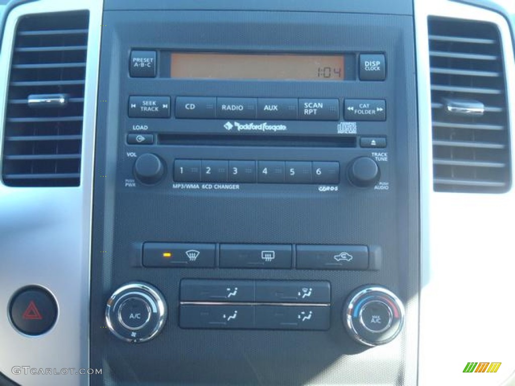 2012 Nissan Frontier Pro-4X Crew Cab 4x4 Audio System Photo #58909816