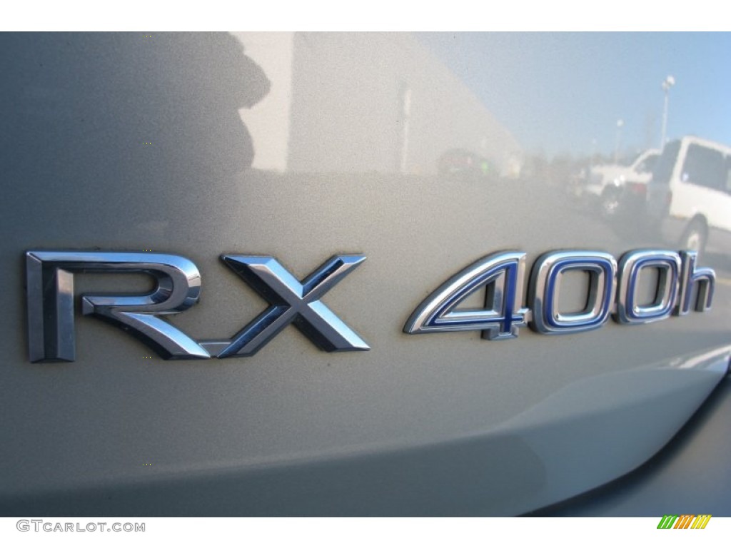 2008 RX 400h AWD Hybrid - Desert Sage Metallic / Ivory photo #18