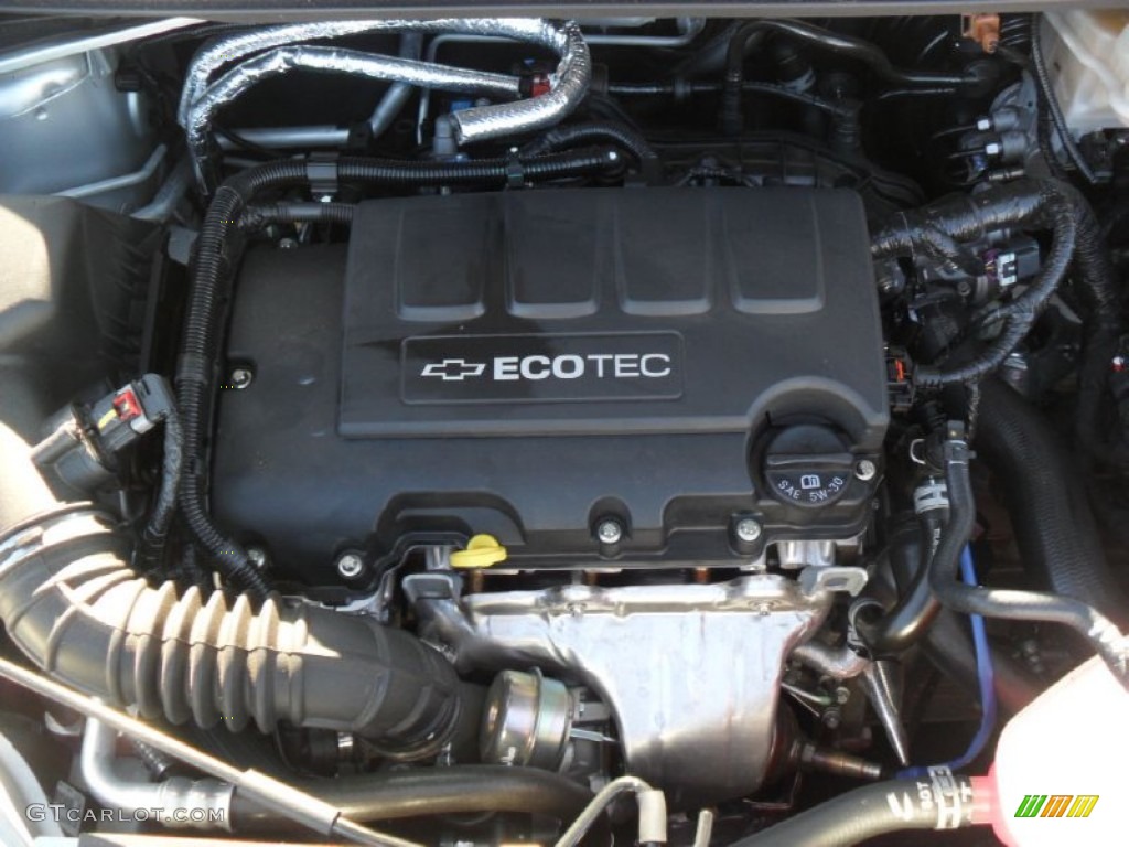 2012 Chevrolet Sonic LTZ Sedan 1.4 Liter DI Turbocharged DOHC 16-Valve VVT 4 Cylinder Engine Photo #58910695