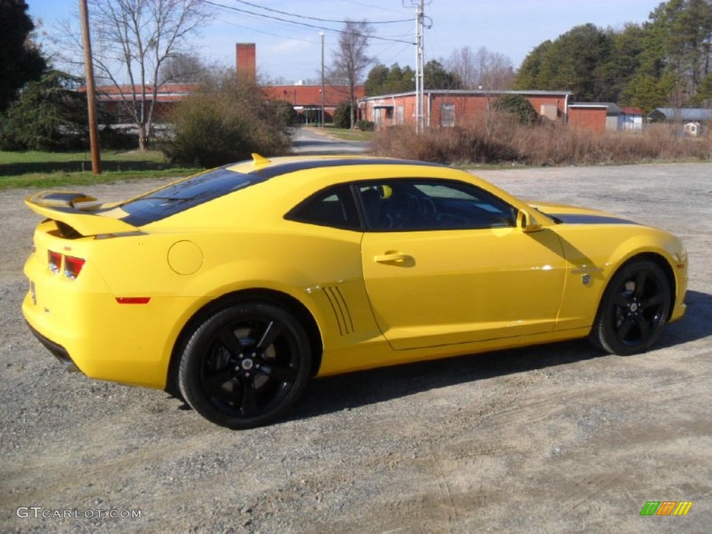 Rally Yellow 2012 Chevrolet Camaro SS Coupe Transformers Special Edition Exterior Photo #58910734