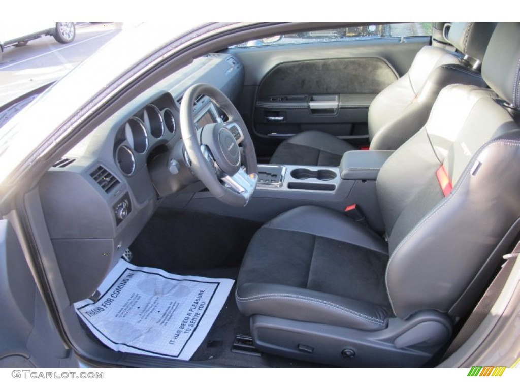 Dark Slate Gray Interior 2012 Dodge Challenger SRT8 392 Photo #58910776