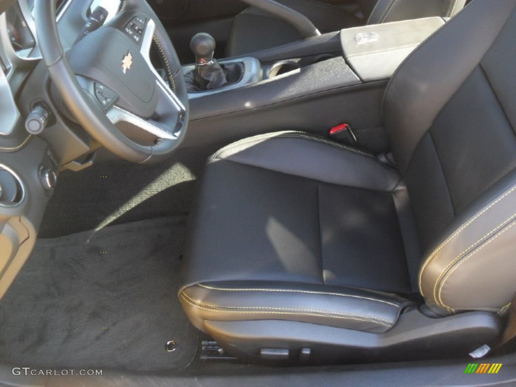 Black Interior 2012 Chevrolet Camaro SS Coupe Transformers Special Edition Photo #58910782