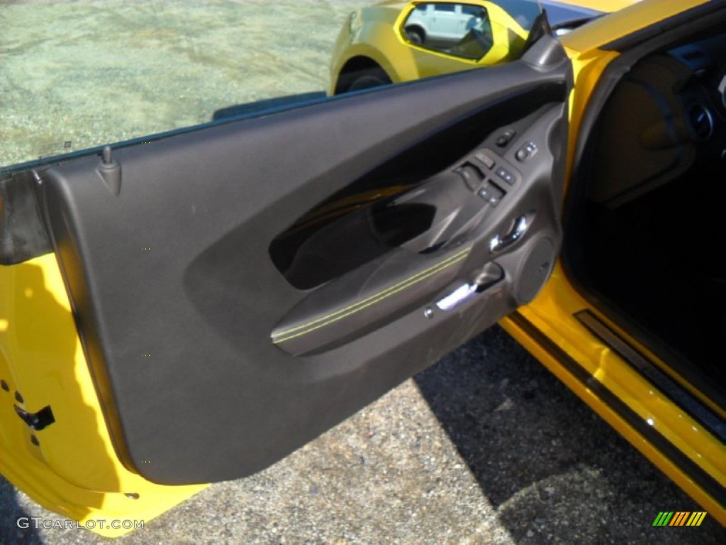 2012 Chevrolet Camaro SS Coupe Transformers Special Edition Black Door Panel Photo #58910800
