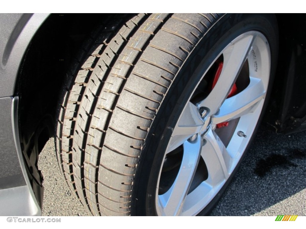 2012 Challenger SRT8 392 - Tungsten Metallic / Dark Slate Gray photo #13