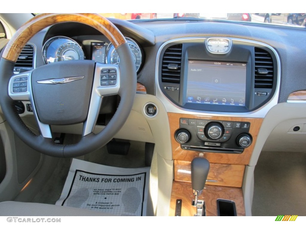 2012 Chrysler 300 C Dark Frost Beige/Light Frost Beige Dashboard Photo #58911451