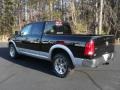 2012 Black Dodge Ram 1500 Laramie Quad Cab 4x4  photo #2