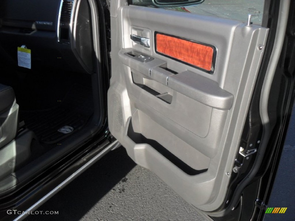 2012 Ram 1500 Laramie Quad Cab 4x4 - Black / Dark Slate Gray photo #24