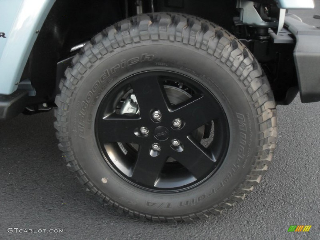 2012 Jeep Wrangler Sahara Arctic Edition 4x4 Wheel Photo #58912291
