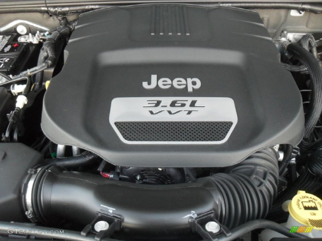2012 Jeep Wrangler Sahara Arctic Edition 4x4 3.6 Liter DOHC 24-Valve VVT Pentastar V6 Engine Photo #58912294