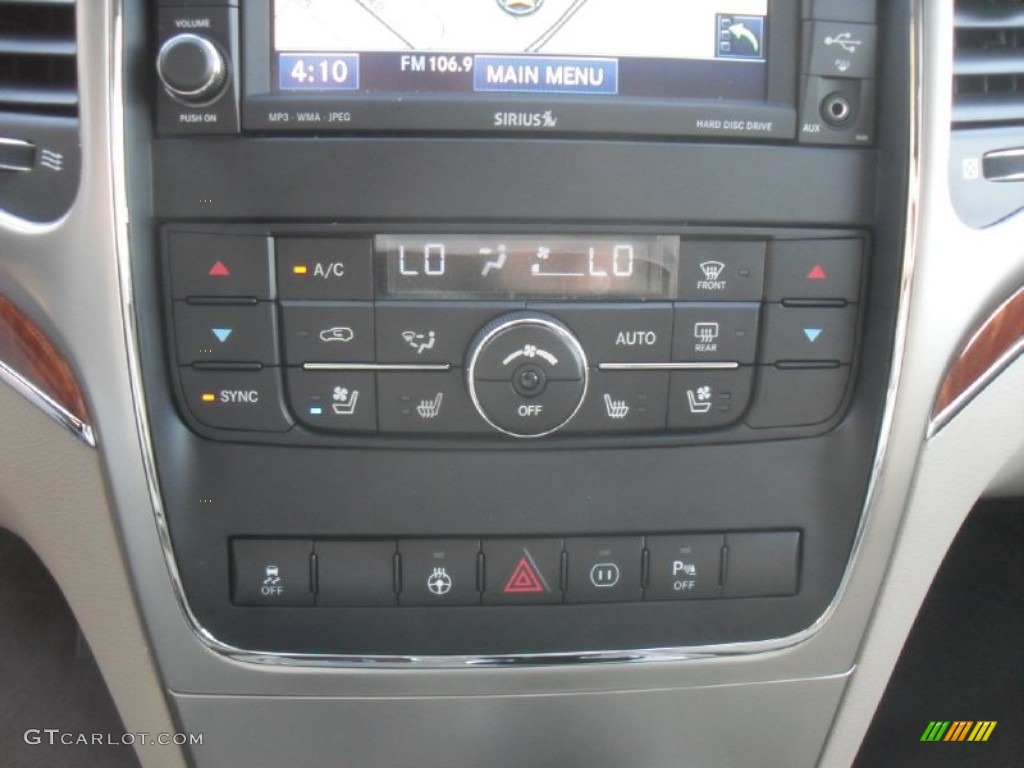 2012 Jeep Grand Cherokee Overland 4x4 Controls Photo #58912496
