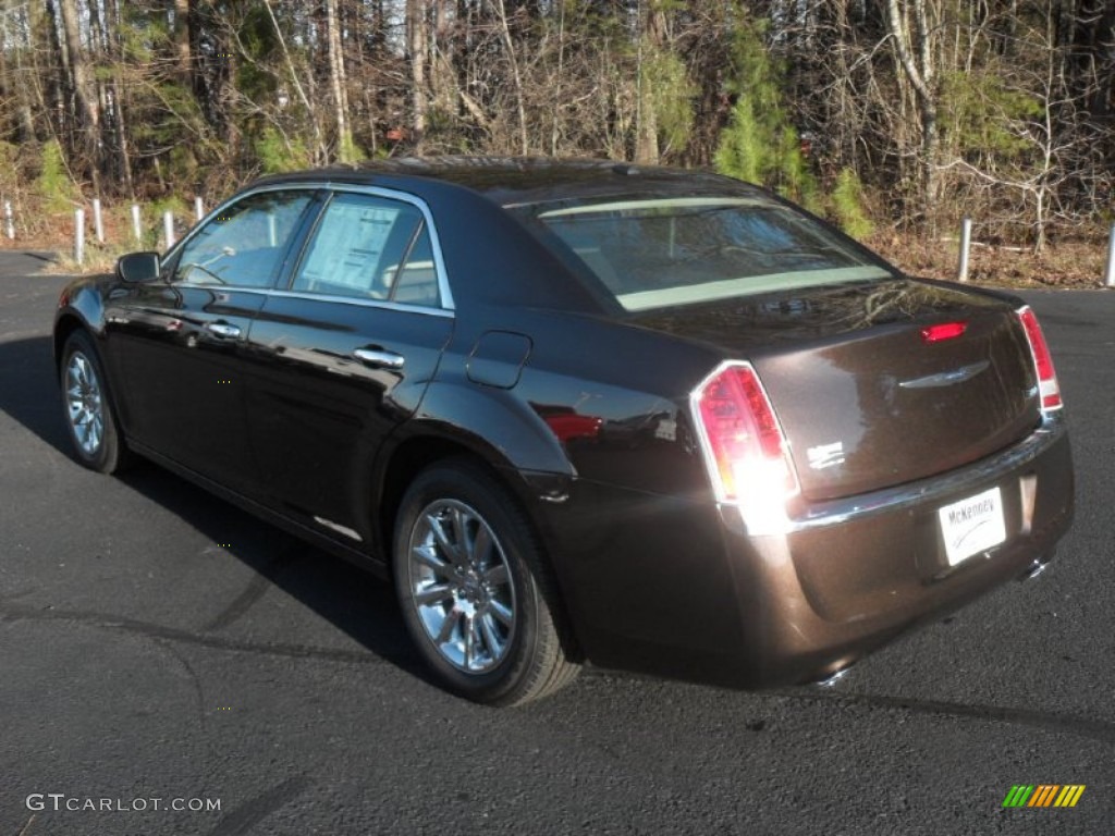 2012 300 Limited - Luxury Brown Pearl / Black/Light Frost Beige photo #2