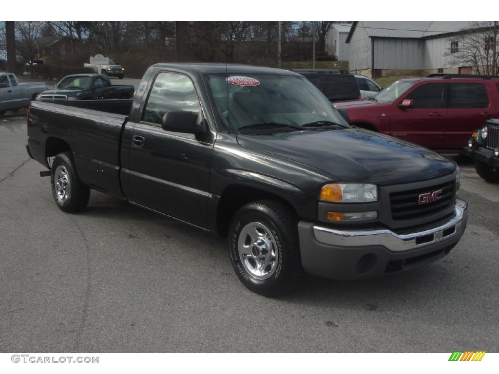 Carbon Metallic GMC Sierra 1500