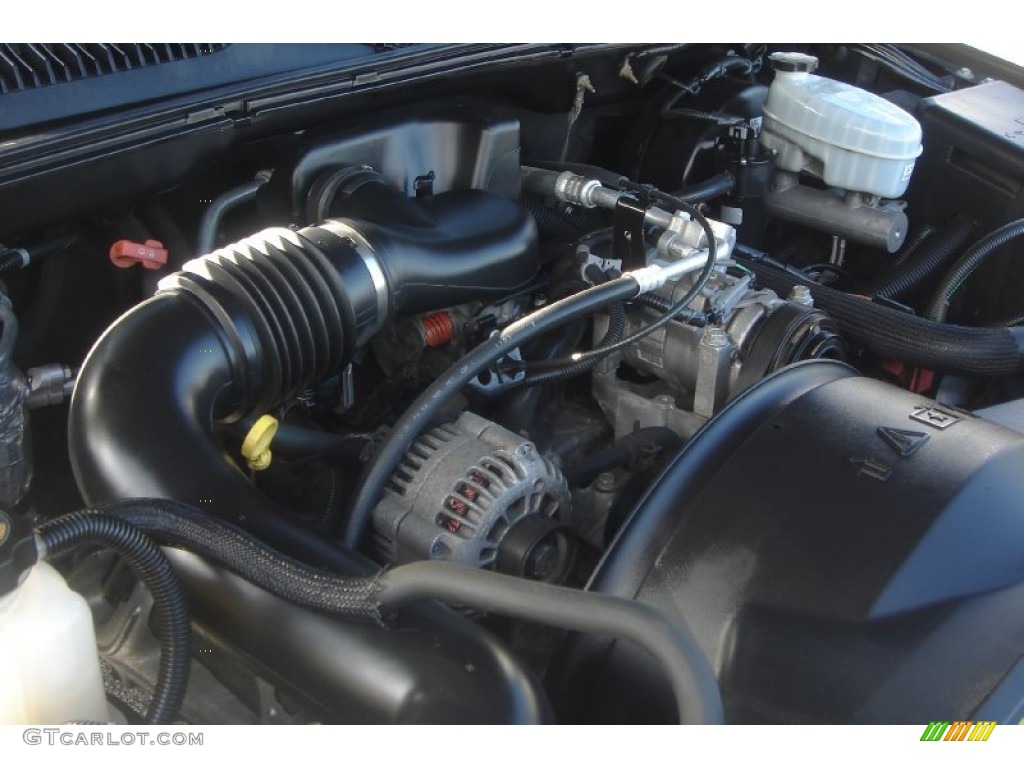 2004 GMC Sierra 1500 Regular Cab 4.3 Liter OHV 12-Valve Vortec V6 Engine Photo #58912968