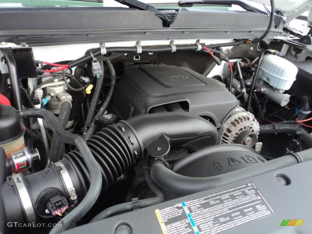 2007 GMC Sierra 2500HD SLE Extended Cab 4x4 6.0 Liter OHV 16V Vortec VVT V8 Engine Photo #58913169