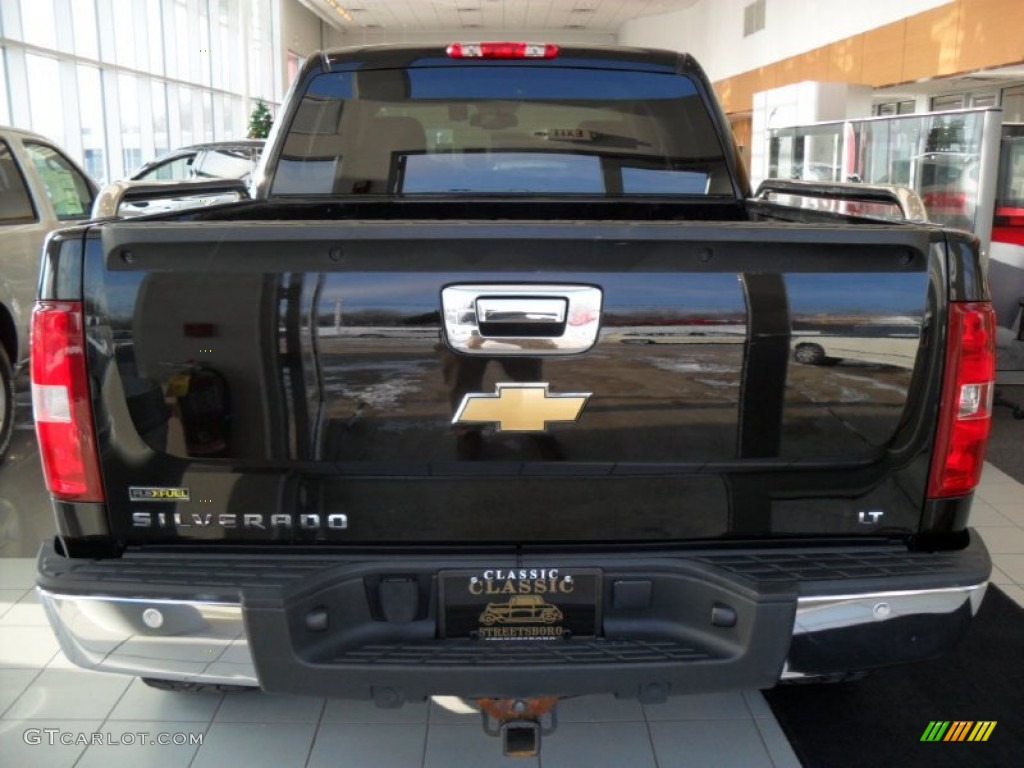 2009 Silverado 1500 LT Crew Cab 4x4 - Black / Ebony photo #8