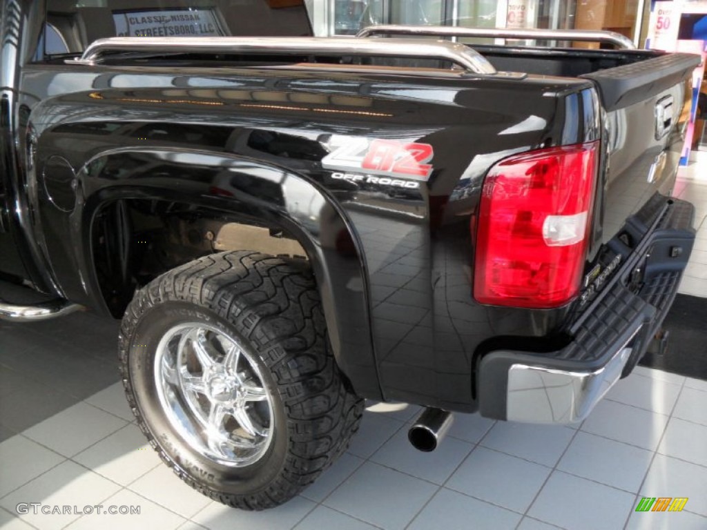 2009 Silverado 1500 LT Crew Cab 4x4 - Black / Ebony photo #9