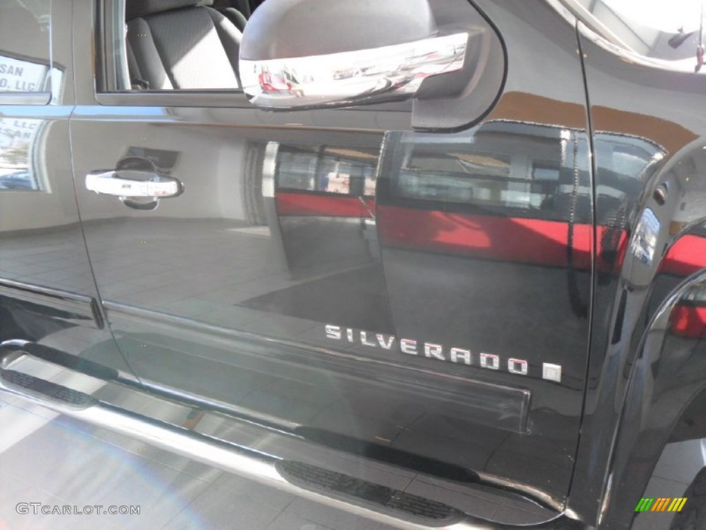 2009 Silverado 1500 LT Crew Cab 4x4 - Black / Ebony photo #11