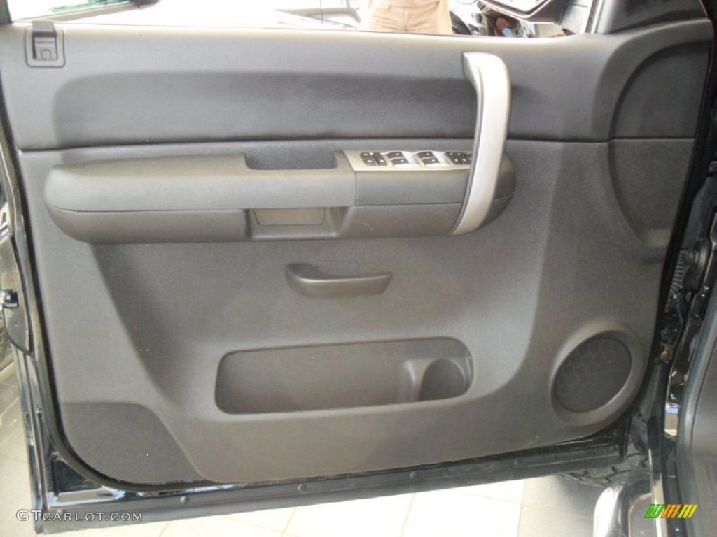 2009 Silverado 1500 LT Crew Cab 4x4 - Black / Ebony photo #14