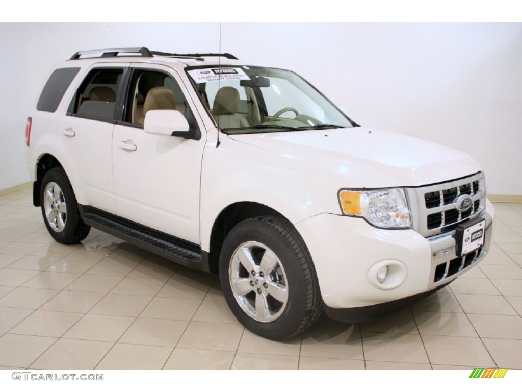 2009 Escape Limited V6 4WD - White Suede / Camel photo #1