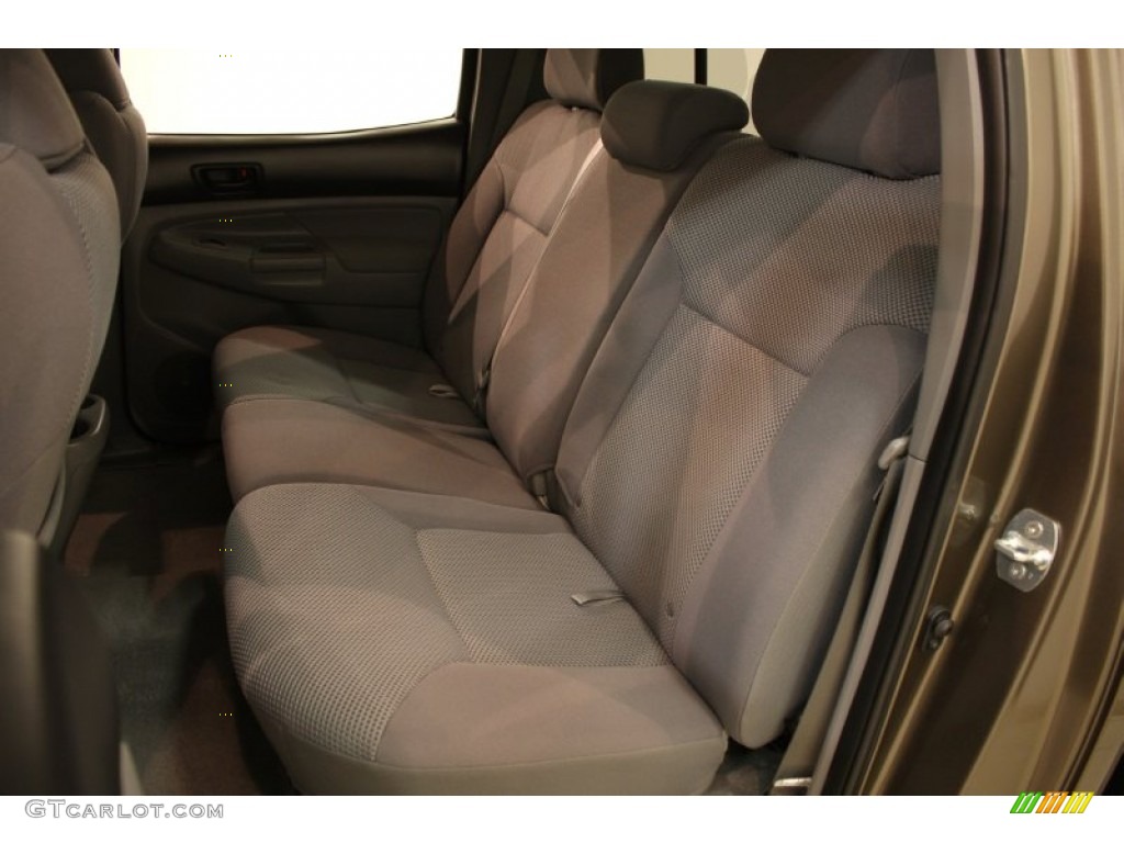 2011 Tacoma V6 TRD Sport Double Cab 4x4 - Pyrite Mica / Graphite Gray photo #14