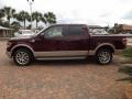 Royal Red Metallic 2009 Ford F150 King Ranch SuperCrew Exterior
