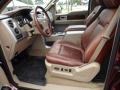 Chaparral Leather/Camel 2009 Ford F150 King Ranch SuperCrew Interior Color