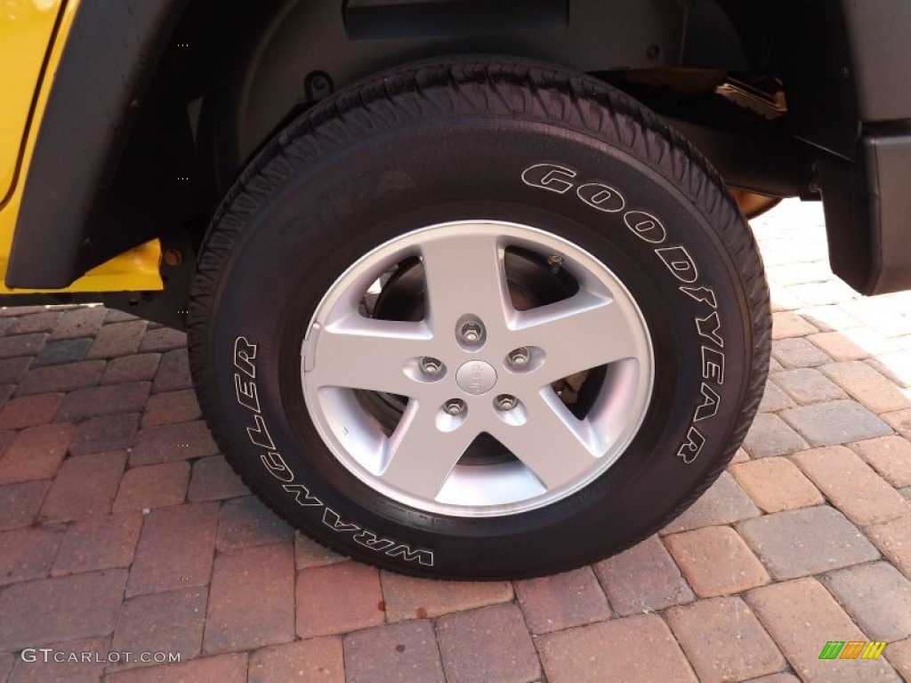 2009 Jeep Wrangler Unlimited X 4x4 Wheel Photo #58916822