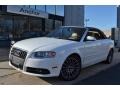 Ibis White 2009 Audi A4 3.2 quattro Cabriolet